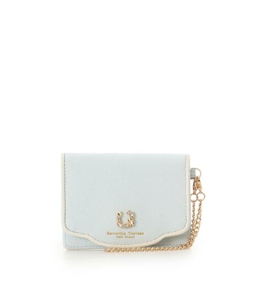 Samantha Thavasa Petit Choice / サマンサタバサプチチョイス カードケース・名刺入れ・定期入れ | フープラインビジュー パスケース（ライトブルー）