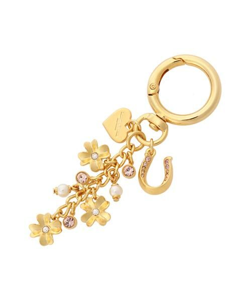 Samantha Thavasa Petit Choice / サマンサタバサプチチョイス チャーム | フープビジューホース キーリング（ピンク）