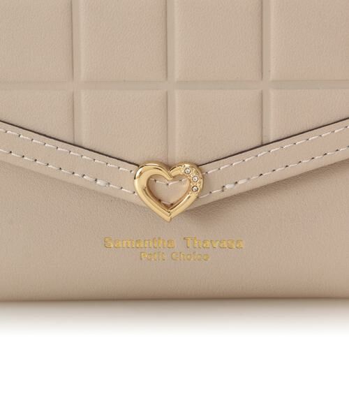 Samantha Thavasa Petit Choice / サマンサタバサプチチョイス 財布・コインケース・マネークリップ | ビターハート 折財布 | 詳細5
