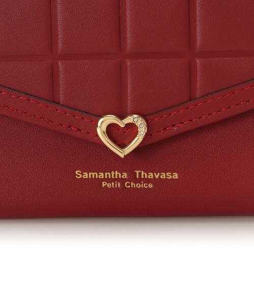 Samantha Thavasa Petit Choice / サマンサタバサプチチョイス 財布・コインケース・マネークリップ | ビターハート 折財布 | 詳細13