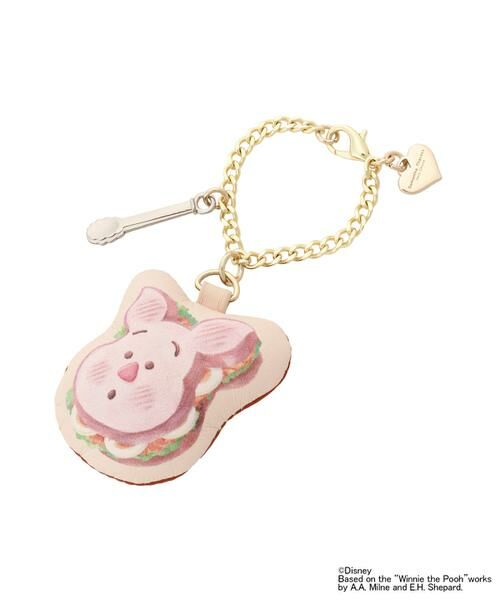 Samantha Thavasa Petit Choice / サマンサタバサプチチョイス チャーム | ディズニー『Nuiパン』コレクション「ピグレット」バッグチャーム（ゴールド）