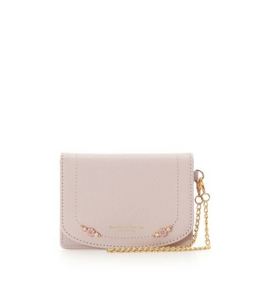 Samantha Thavasa Petit Choice / サマンサタバサプチチョイス カードケース・名刺入れ・定期入れ | フラワーパール パスケース（ピンク）