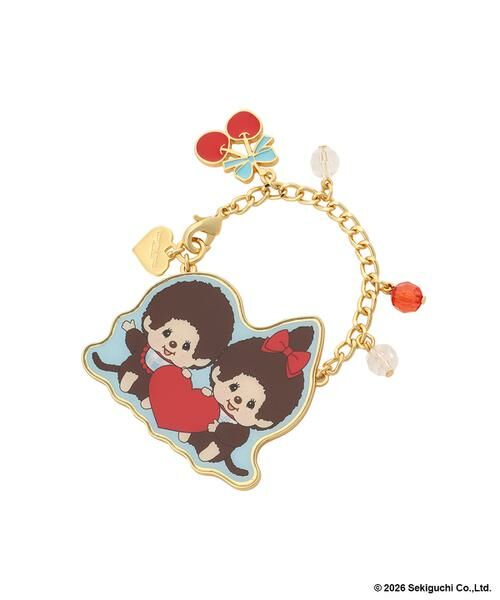 Samantha Thavasa Petit Choice / サマンサタバサプチチョイス チャーム | 『モンチッチ』コレクション バッグチャーム（ゴールド）