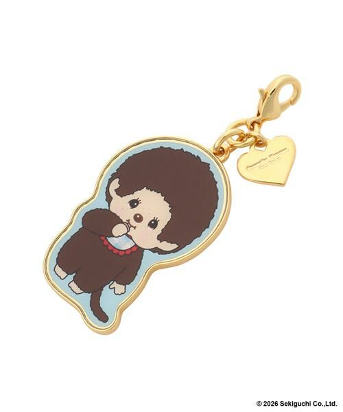 Samantha Thavasa Petit Choice / サマンサタバサプチチョイス チャーム | 『モンチッチ』コレクション 「モンチッチくん」ファスナーチャーム（ゴールド）