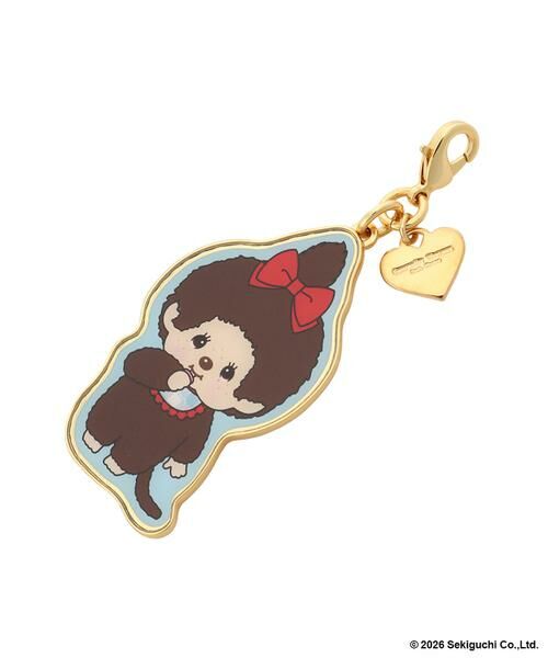 Samantha Thavasa Petit Choice / サマンサタバサプチチョイス チャーム | 『モンチッチ』コレクション 「モンチッチちゃん」ファスナーチャーム（ゴールド）