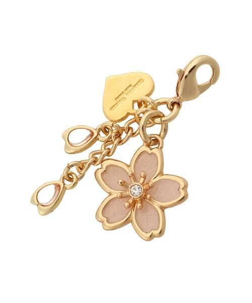 Samantha Thavasa Petit Choice / サマンサタバサプチチョイス チャーム | さくら ファスナーチャーム（ゴールド）