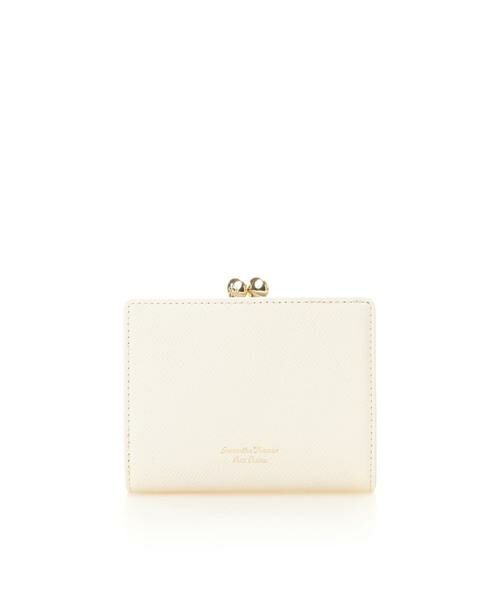 Samantha Thavasa Petit Choice / サマンサタバサプチチョイス 財布・コインケース・マネークリップ | バイカラー 口金折財布（ホワイト）