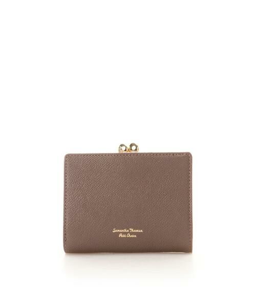 Samantha Thavasa Petit Choice / サマンサタバサプチチョイス 財布・コインケース・マネークリップ | バイカラー 口金折財布（ブラウン）