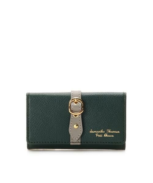 Samantha Thavasa Petit Choice / サマンサタバサプチチョイス キーケース | フロントベルト キーケース（グリーン）