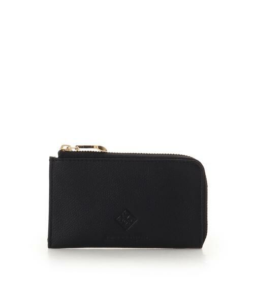 Samantha Thavasa Petit Choice / サマンサタバサプチチョイス 財布・コインケース・マネークリップ | スクエアモチーフソフトレザー フラグメントケース（ブラック）