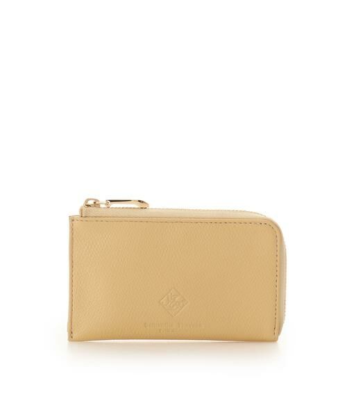 Samantha Thavasa Petit Choice / サマンサタバサプチチョイス 財布・コインケース・マネークリップ | スクエアモチーフソフトレザー フラグメントケース（イエロー）