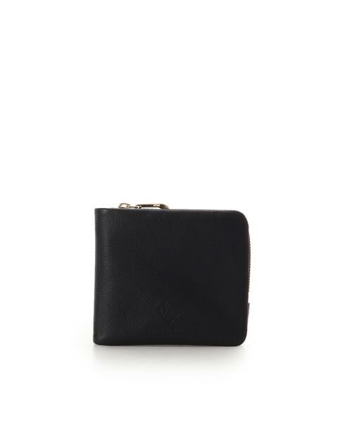 Samantha Thavasa Petit Choice / サマンサタバサプチチョイス 財布・コインケース・マネークリップ | スクエアモチーフソフトレザー 折財布（ブラック）