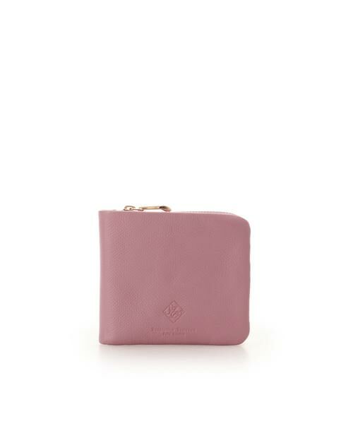 Samantha Thavasa Petit Choice / サマンサタバサプチチョイス 財布・コインケース・マネークリップ | スクエアモチーフソフトレザー 折財布（ピンク）