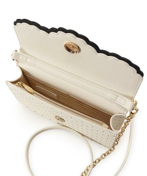 Samantha Thavasa Petit Choice / サマンサタバサプチチョイス ショルダーバッグ | スカラップドット ウォレットショルダー | 詳細10