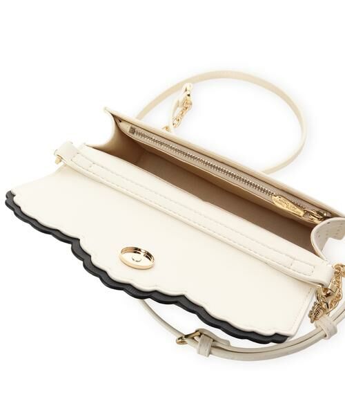 Samantha Thavasa Petit Choice / サマンサタバサプチチョイス ショルダーバッグ | スカラップドット ウォレットショルダー | 詳細11