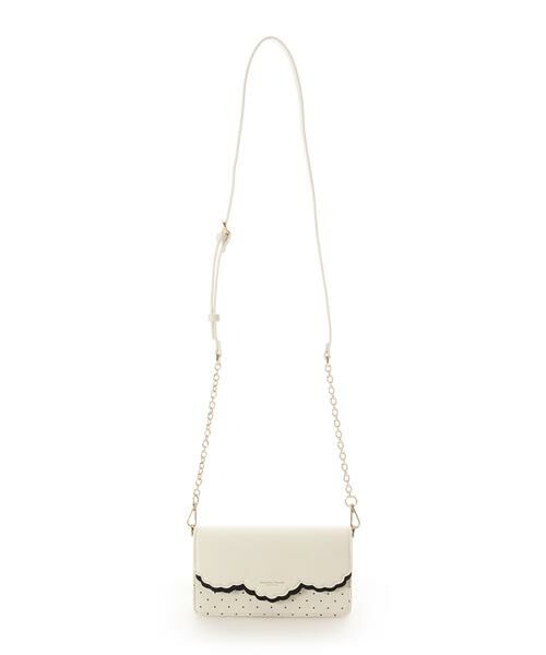 Samantha Thavasa Petit Choice / サマンサタバサプチチョイス ショルダーバッグ | スカラップドット ウォレットショルダー | 詳細12