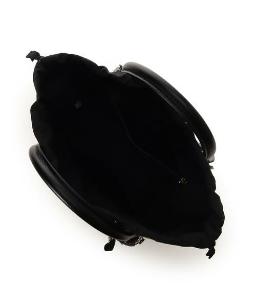 Samantha Thavasa Petit Choice / サマンサタバサプチチョイス ショルダーバッグ | リボンチャーム付き フリルかごバッグ | 詳細3