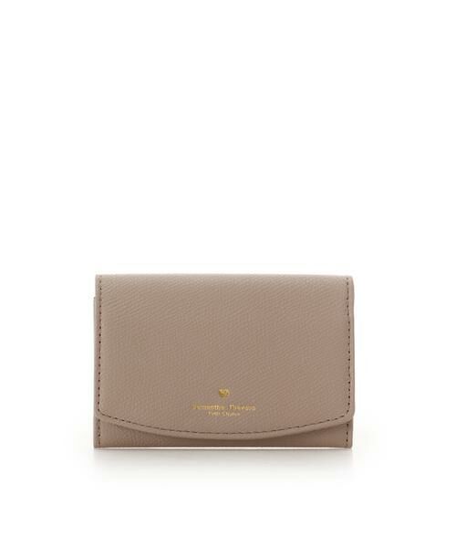 Samantha Thavasa Petit Choice / サマンサタバサプチチョイス カードケース・名刺入れ・定期入れ | シンプルハート 名刺ケース（グレージュ）