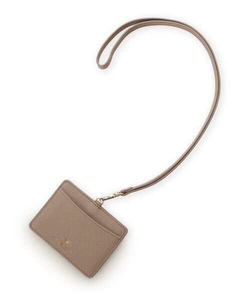 Samantha Thavasa Petit Choice / サマンサタバサプチチョイス カードケース・名刺入れ・定期入れ | シンプルハート IDケース（グレージュ）