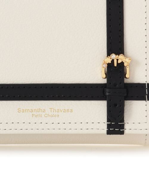 Samantha Thavasa Petit Choice / サマンサタバサプチチョイス 財布・コインケース・マネークリップ | ベルトラッピング 折財布 | 詳細10