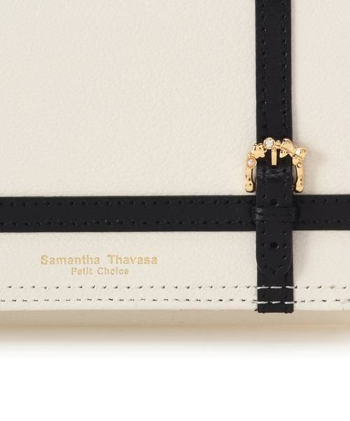 Samantha Thavasa Petit Choice / サマンサタバサプチチョイス 財布・コインケース・マネークリップ | ベルトラッピング 二つ折財布 | 詳細10