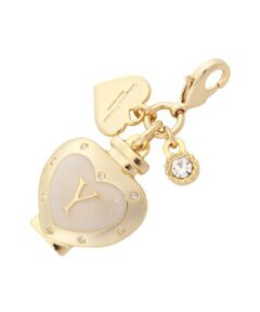 Samantha Thavasa Petit Choice / サマンサタバサプチチョイス チャーム | ハートビジューイニシャル（Y）ファスナーチャーム