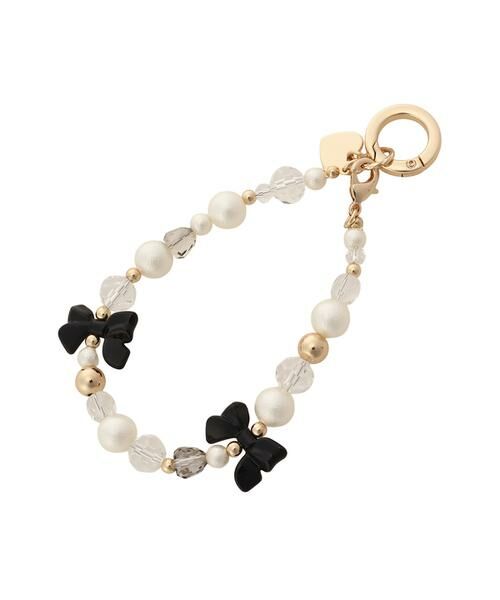 Samantha Thavasa Petit Choice / サマンサタバサプチチョイス チャーム | パールリボン　ストラップチャーム | 詳細1