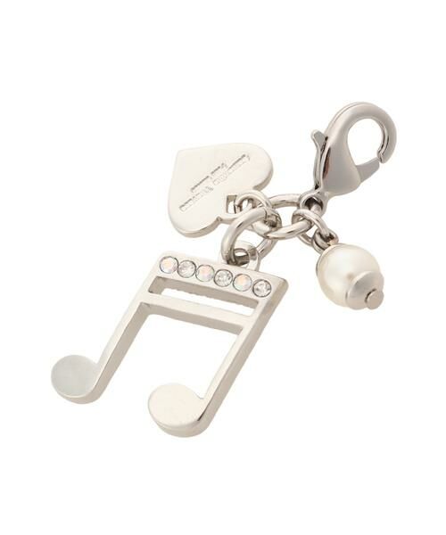 Samantha Thavasa Petit Choice / サマンサタバサプチチョイス チャーム | 音符 ファスナーチャーム（シルバー）