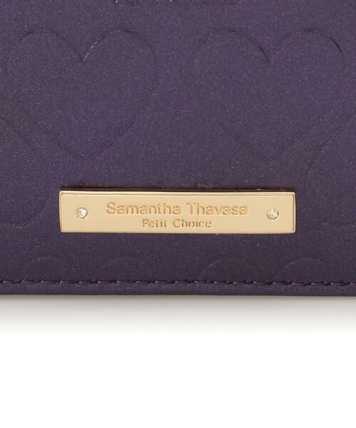 Samantha Thavasa Petit Choice / サマンサタバサプチチョイス カードケース・名刺入れ・定期入れ | エナメルハート型押し 2つ折りパスケース | 詳細9