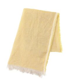 SANYO ESSENTIALS / サンヨーエッセンシャルズ マフラー・ショール・スヌード・ストール | 【KOMO】育てるリネンストール　ハーフサイズ