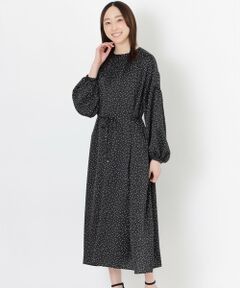 SANYO ESSENTIALS / サンヨーエッセンシャルズ ロング・マキシ丈ワンピース | ランダムドットワンピース