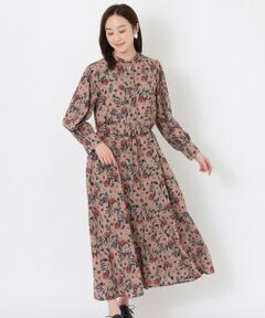 SANYO ESSENTIALS / サンヨーエッセンシャルズ ロング・マキシ丈ワンピース | 【HIBIYA KADAN】ウィンターガーデンワンピース