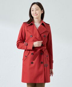 SANYO ESSENTIALS / サンヨーエッセンシャルズ その他アウター | ＜100年コート＞スタンダードモデル ダブルトレンチコート（ショート）