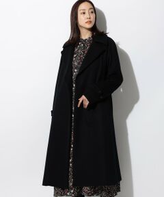 SANYO ESSENTIALS / サンヨーエッセンシャルズ その他アウター | ＜Rain Wool ＞ダブルブレステッドコート