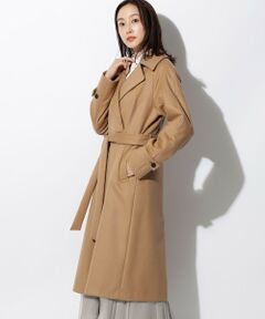 SANYO ESSENTIALS / サンヨーエッセンシャルズ その他アウター | ＜Rain Wool ＞ダブルブレステッドコート