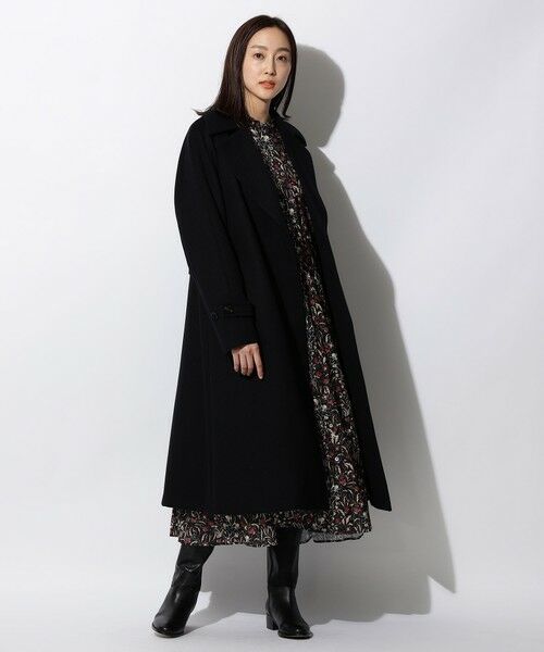 SANYO ESSENTIALS / サンヨーエッセンシャルズ その他アウター | ＜Rain Wool ＞ダブルブレステッドコート | 詳細1