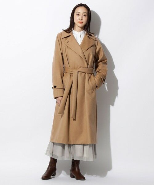 SANYO ESSENTIALS / サンヨーエッセンシャルズ その他アウター | ＜Rain Wool ＞ダブルブレステッドコート | 詳細2