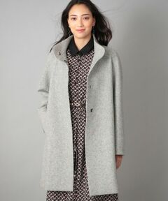 SANYO ESSENTIALS / サンヨーエッセンシャルズ その他アウター | ウールジャージー スタンドカラーコート