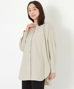 SANYO ESSENTIALS / サンヨーエッセンシャルズ シャツ・ブラウス | 【VERY掲載】別注パールチュニックブラウス