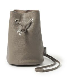 SANYO ESSENTIALS / サンヨーエッセンシャルズ メッセンジャーバッグ・ウエストポーチ | 【blancle】S.LEATHER TUBE MINI DRAWSTRING