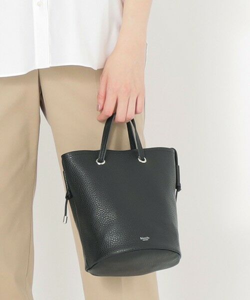 SANYO ESSENTIALS / サンヨーエッセンシャルズ メッセンジャーバッグ・ウエストポーチ | 【blancle】S.LEATHER CIRCLE HANDLE BAG | 詳細1