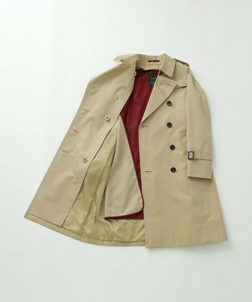 SANYO ESSENTIALS / サンヨーエッセンシャルズ その他アウター | <100年コート>ダブルトレンチコート | 詳細20