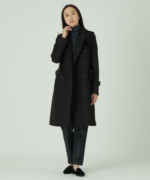 SANYO ESSENTIALS / サンヨーエッセンシャルズ その他アウター | <100年コート>ダブルトレンチコート | 詳細4