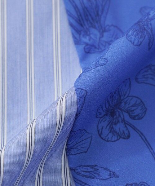 SANYO ESSENTIALS / サンヨーエッセンシャルズ ロング・マキシ丈ワンピース | 【HIBIYA KADAN】コンビシャツワンピース（ストライプ） | 詳細9