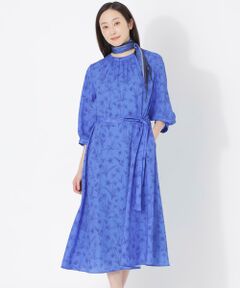 SANYO ESSENTIALS / サンヨーエッセンシャルズ ロング・マキシ丈ワンピース | 【HIBIYA KADAN】プリントワンピース