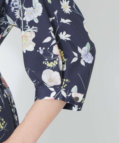 SANYO ESSENTIALS / サンヨーエッセンシャルズ ロング・マキシ丈ワンピース | 【HIBIYA KADAN】プリントワンピース | 詳細8