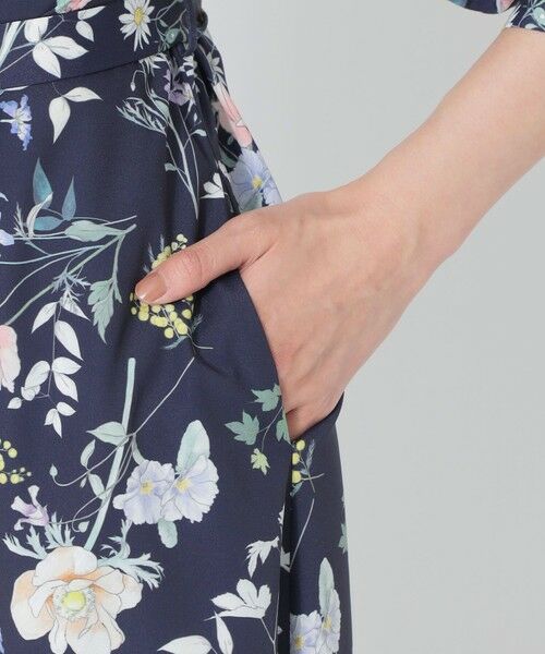 SANYO ESSENTIALS / サンヨーエッセンシャルズ ロング・マキシ丈ワンピース | 【HIBIYA KADAN】プリントワンピース | 詳細9