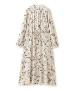 SANYO ESSENTIALS / サンヨーエッセンシャルズ ロング・マキシ丈ワンピース | ジャスミンプリントワンピース