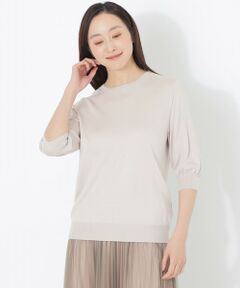 SANYO ESSENTIALS / サンヨーエッセンシャルズ ニット・セーター | 【ウォッシャブルサマーシルク】プルオーバー