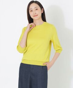 SANYO ESSENTIALS / サンヨーエッセンシャルズ ニット・セーター | 【ウォッシャブルサマーシルク】プルオーバー